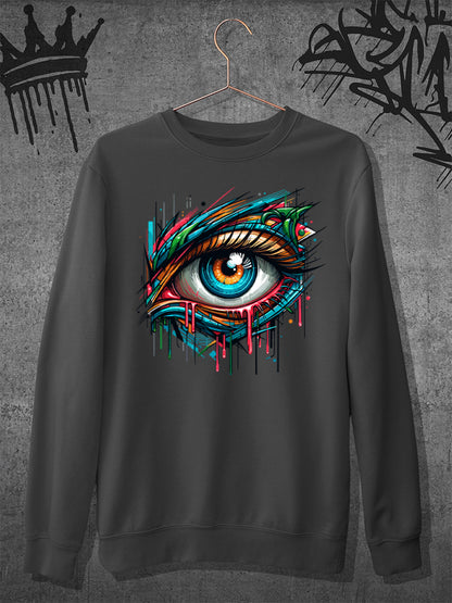 Graffiti Gaze Crewneck