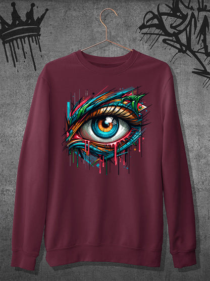 Graffiti Gaze Crewneck