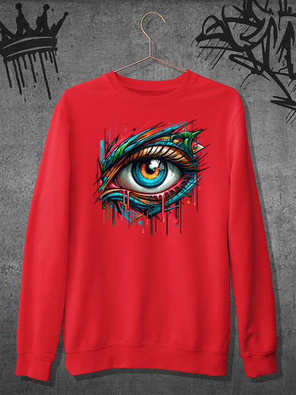 Graffiti Gaze Crewneck