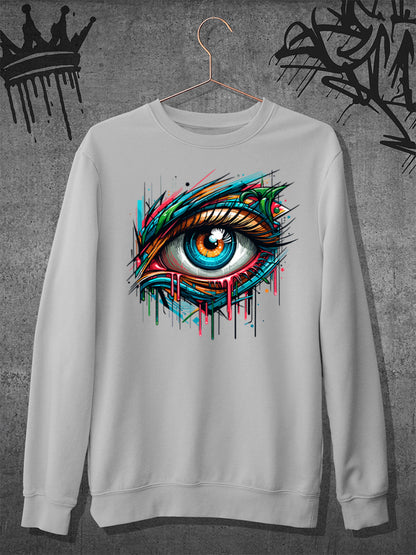 Graffiti Gaze Crewneck