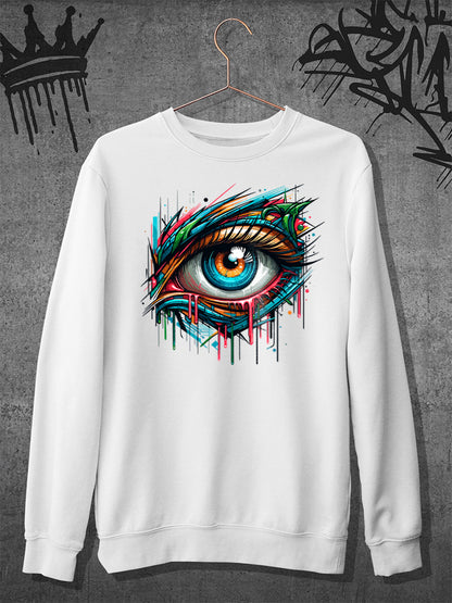 Graffiti Gaze Crewneck