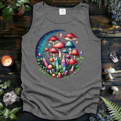 Moonlit Mushroom Magic Tank Top