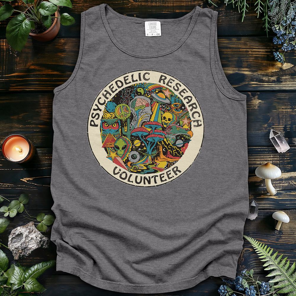 Psychedelic Research Volunteer Tank Top