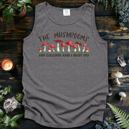 Mushrooms Are Calling Tank Top