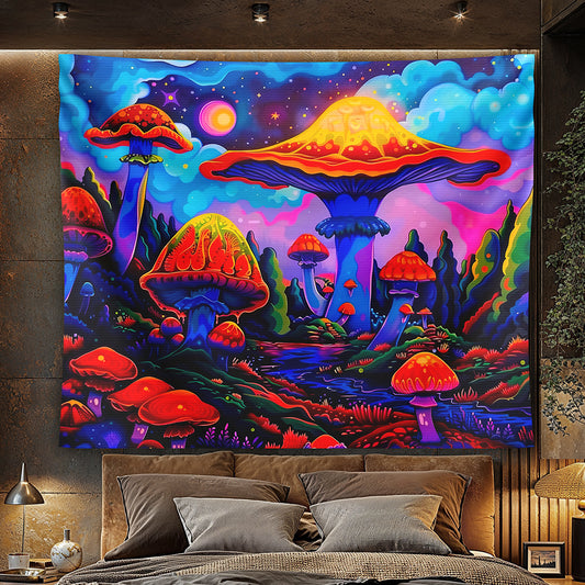 Mushroom Valley Tapestry