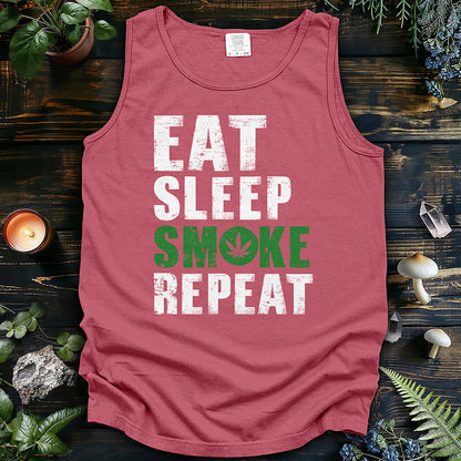 Eat Sleep Smoke Repeat Tank Top