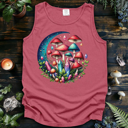 Moonlit Mushroom Magic Tank Top