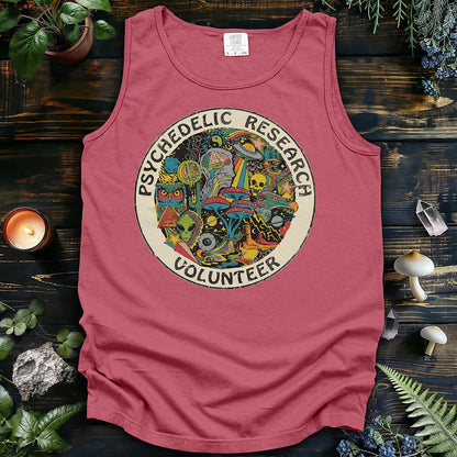 Psychedelic Research Volunteer Tank Top