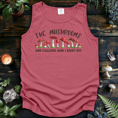 Mushrooms Are Calling Tank Top