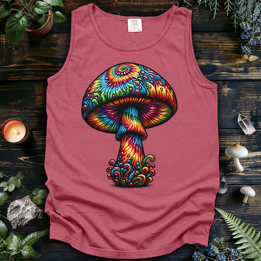 Tie Dye Shroom Tank Top