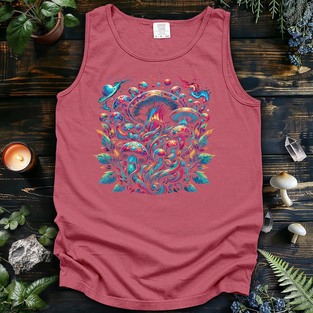 Nebula Forest Fungi Tank Top