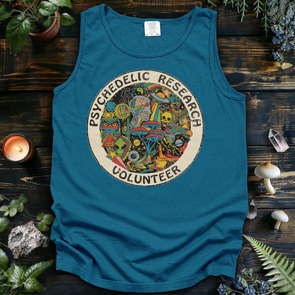 Psychedelic Research Volunteer Tank Top