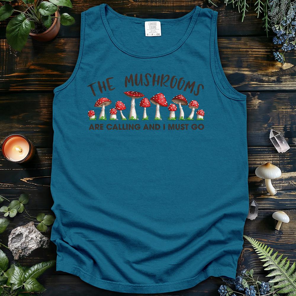 Mushrooms Are Calling Tank Top