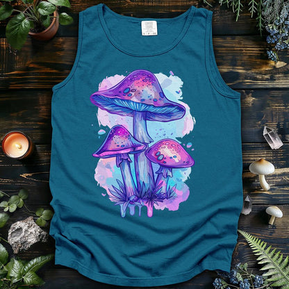 Watercolor Fungi Tank Top