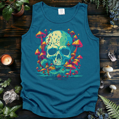 Psilocybin Skull Pool Tank Top