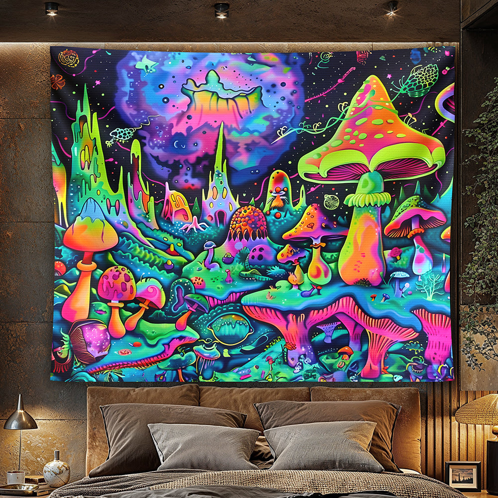 Shroomtopia Tapestry