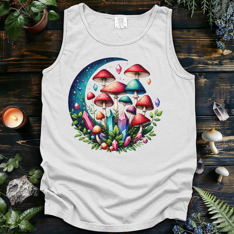 Moonlit Mushroom Magic Tank Top