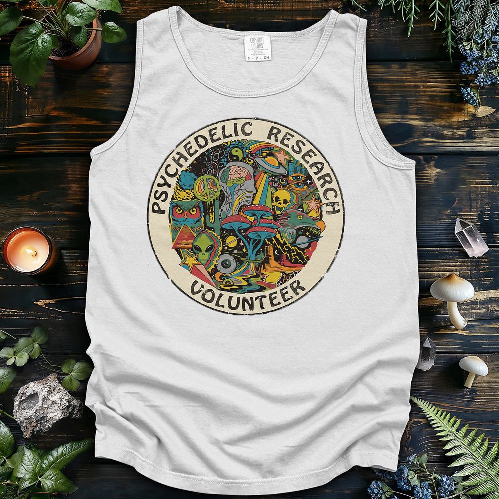 Psychedelic Research Volunteer Tank Top