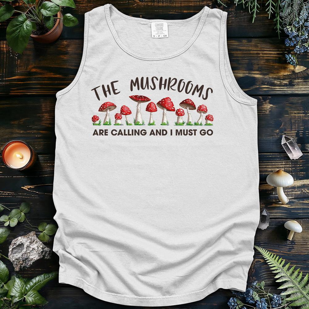 Mushrooms Are Calling Tank Top