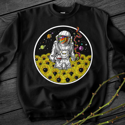 Blazing Astronaut Crewneck Sweatshirt