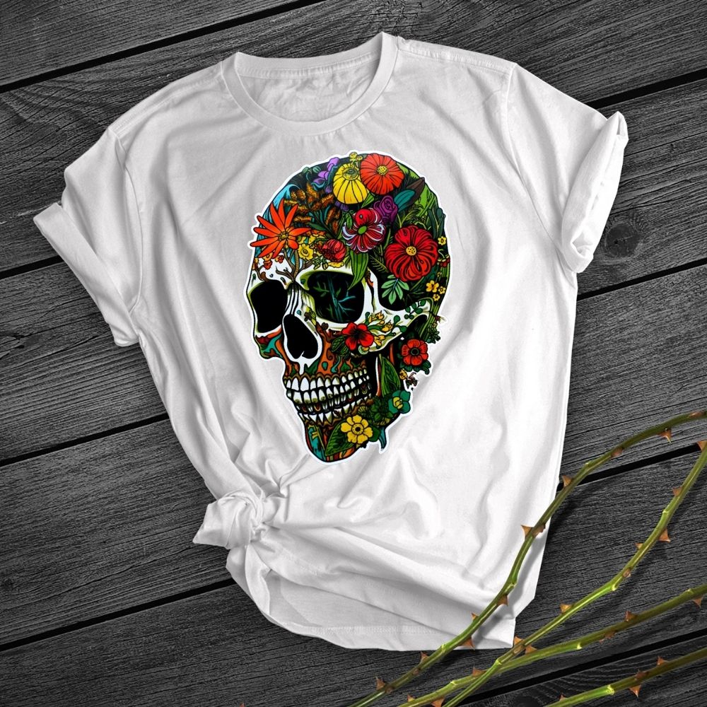 Flower Skull