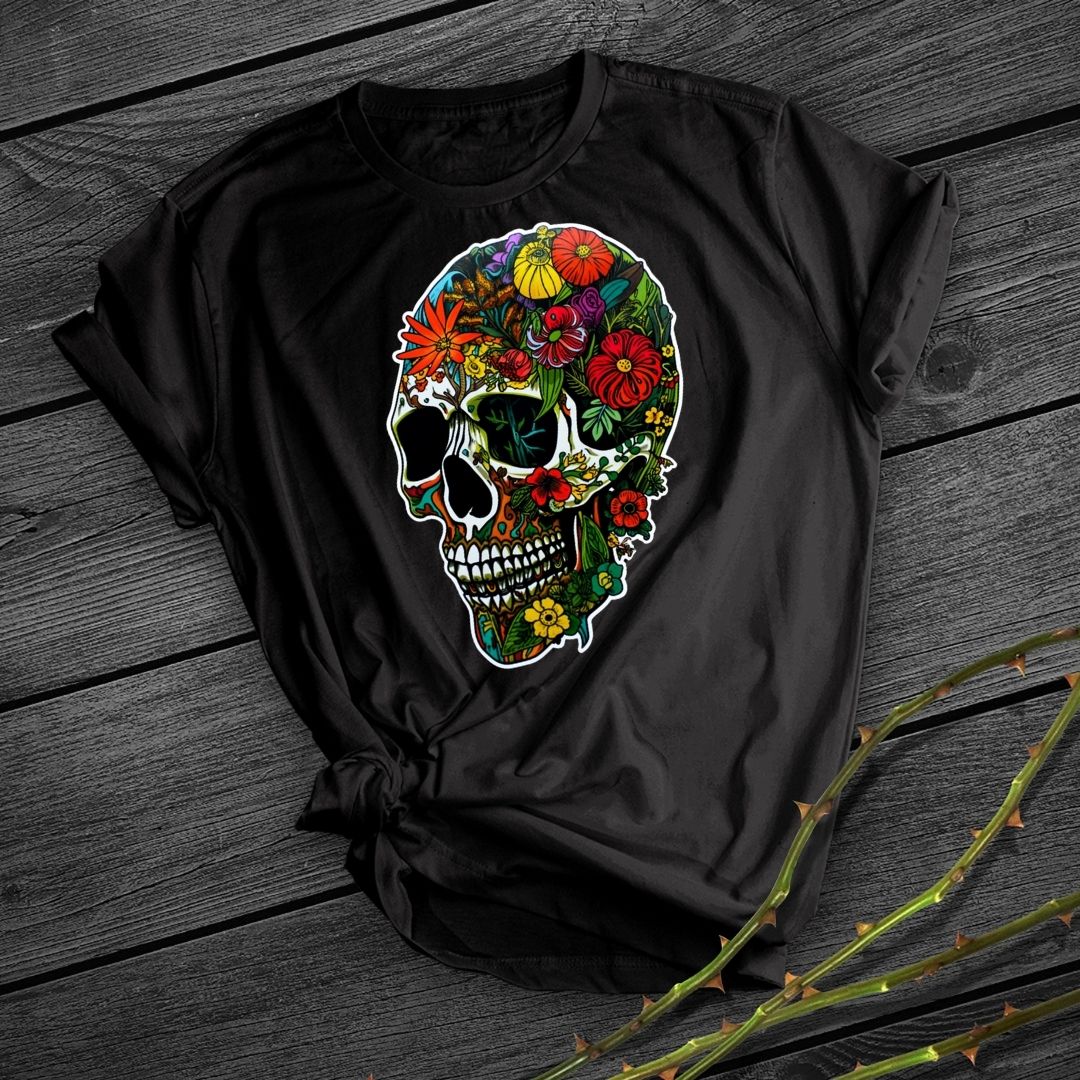 Flower Skull