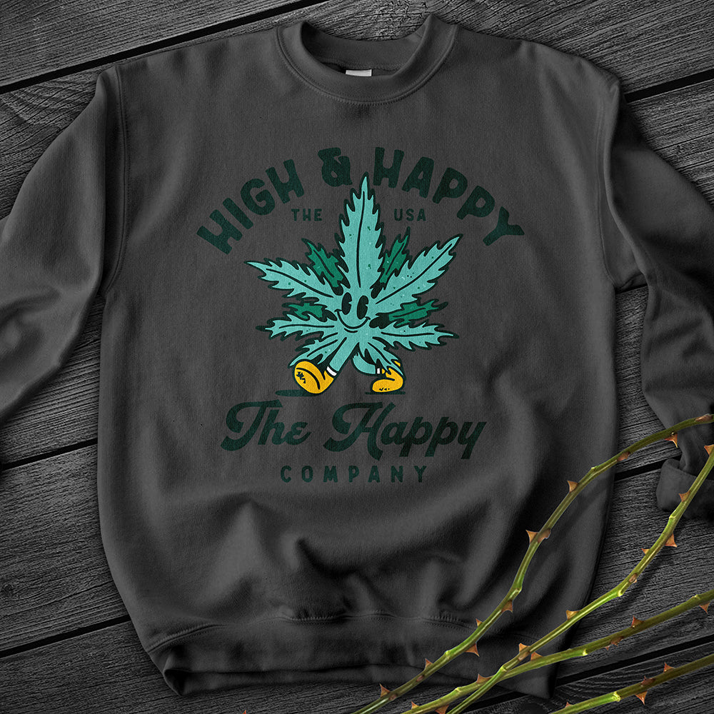 High & Happy Crewneck Sweatshirt