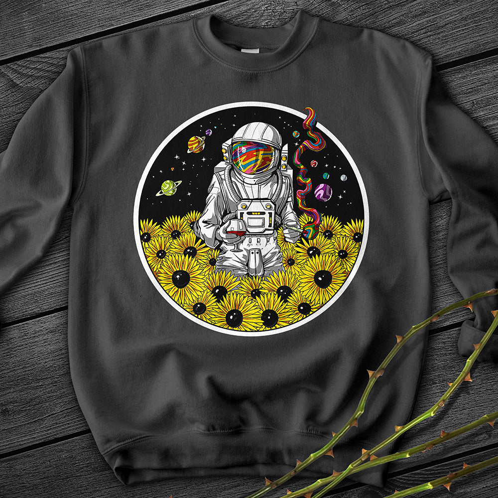 Blazing Astronaut Crewneck Sweatshirt