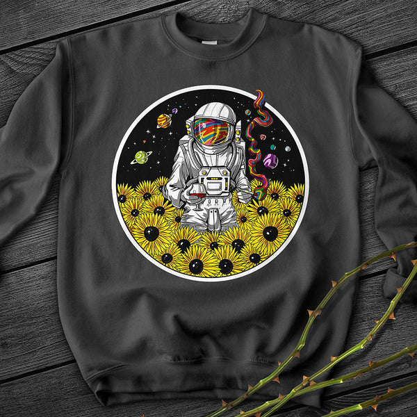Blazing Astronaut Crewneck Sweatshirt