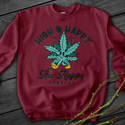 High & Happy Crewneck Sweatshirt