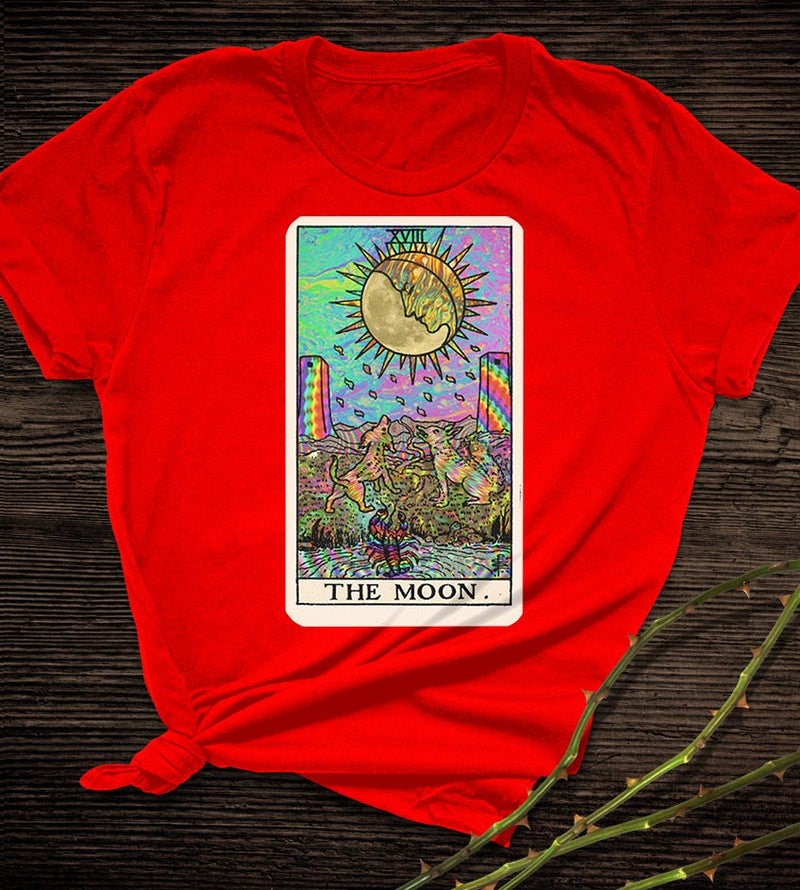 Psychedelic Tarot Moon