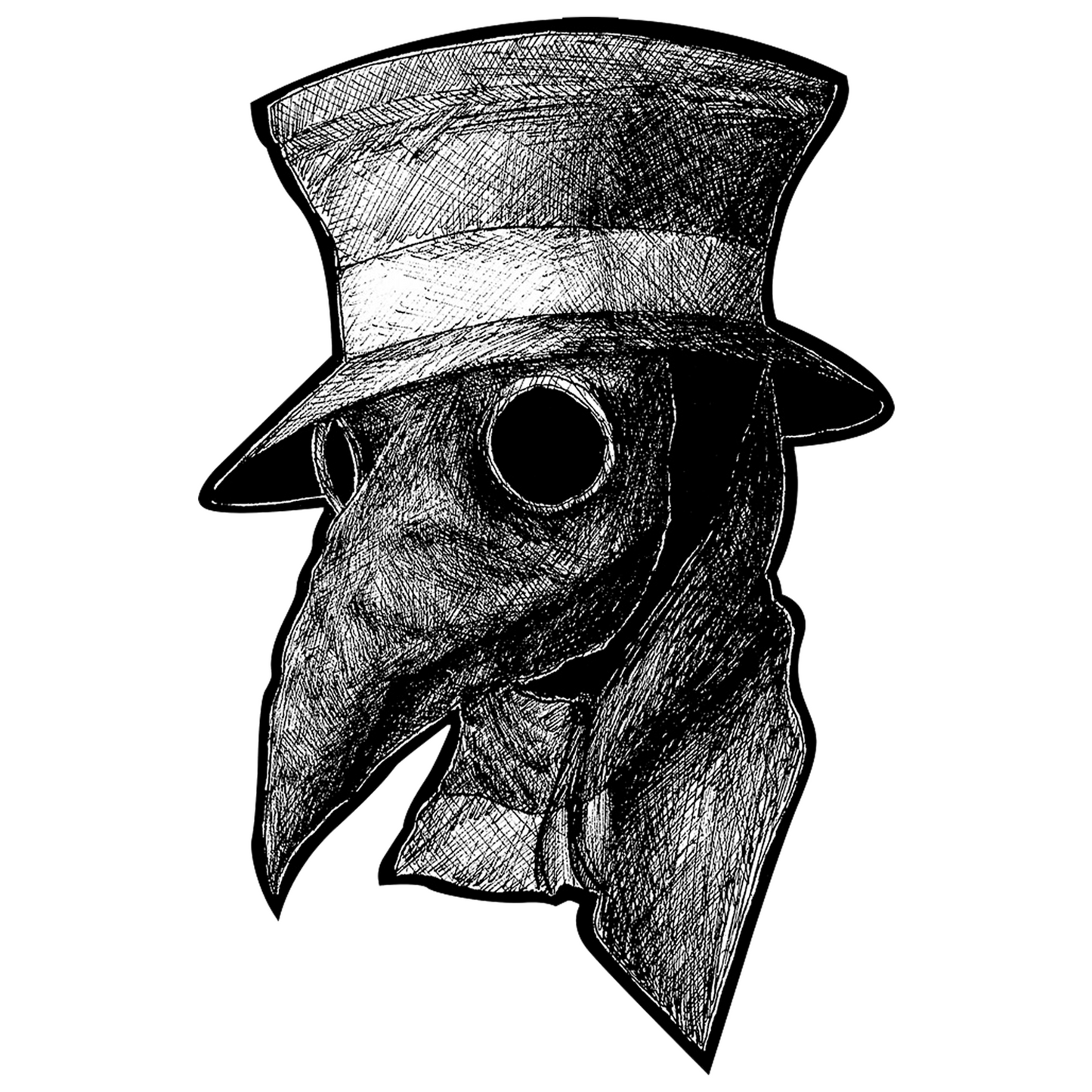 Plague Doctor Selfie Tank