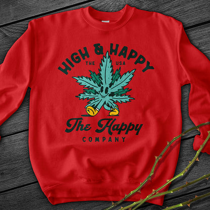 High & Happy Crewneck Sweatshirt