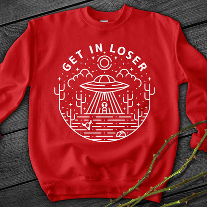 Get In Loser Crewneck Sweatshirt