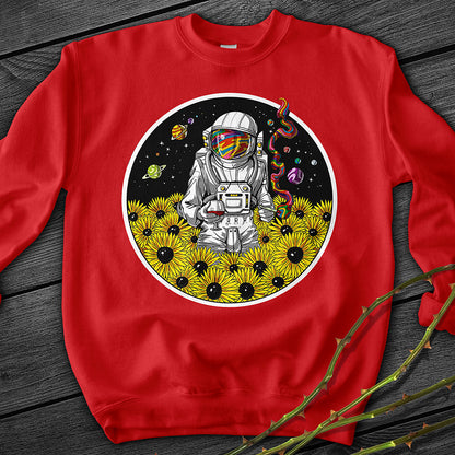 Blazing Astronaut Crewneck Sweatshirt