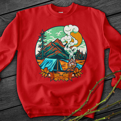 Mountain Camping Crewneck Sweatshirt