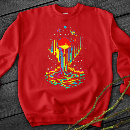 Melting Galaxy Crewneck Sweatshirt