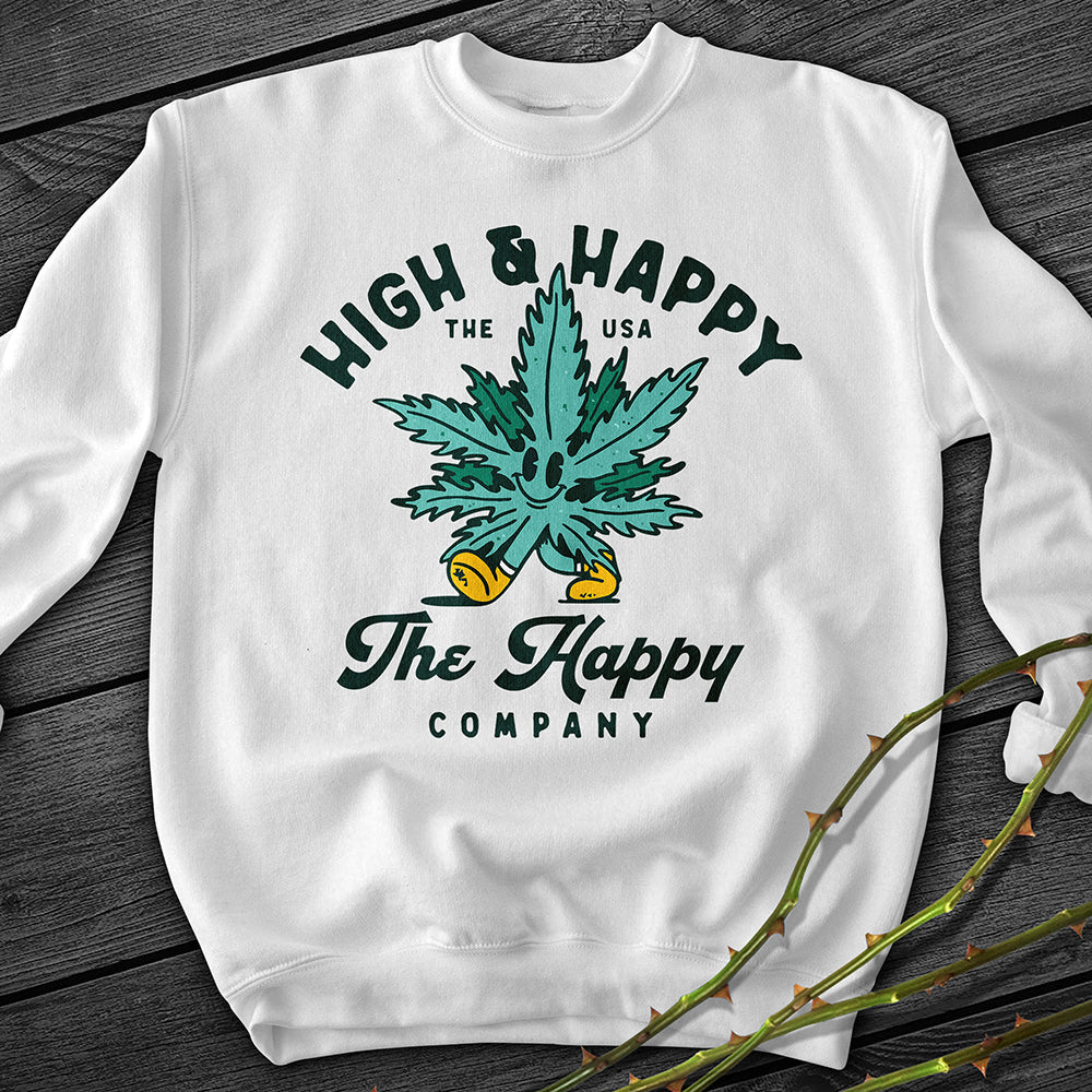 High & Happy Crewneck Sweatshirt