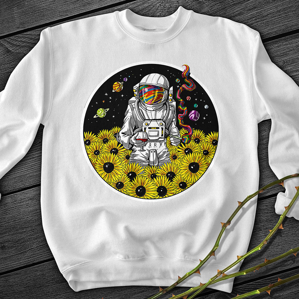 Blazing Astronaut Crewneck Sweatshirt