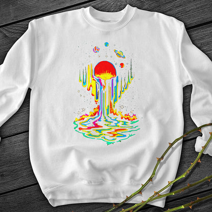 Melting Galaxy Crewneck Sweatshirt