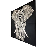 Indian Bohemian Elephant Tapestry Full Size Psychedelic Wall Hanging Decoration